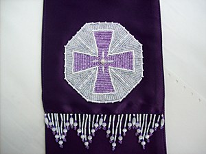 Закладка для Евангелия - Фиолетовая
